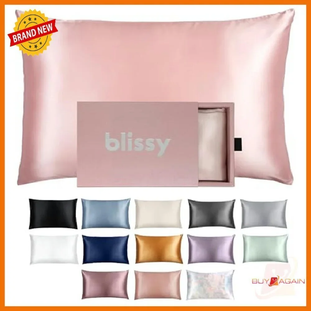 King Size Silk Pillowcase - 22 Momme Mulberry - Hair & Skin Care